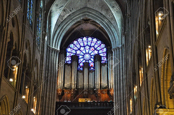 A large cathedral with stained glass windows

Description automatically generated with low confidence